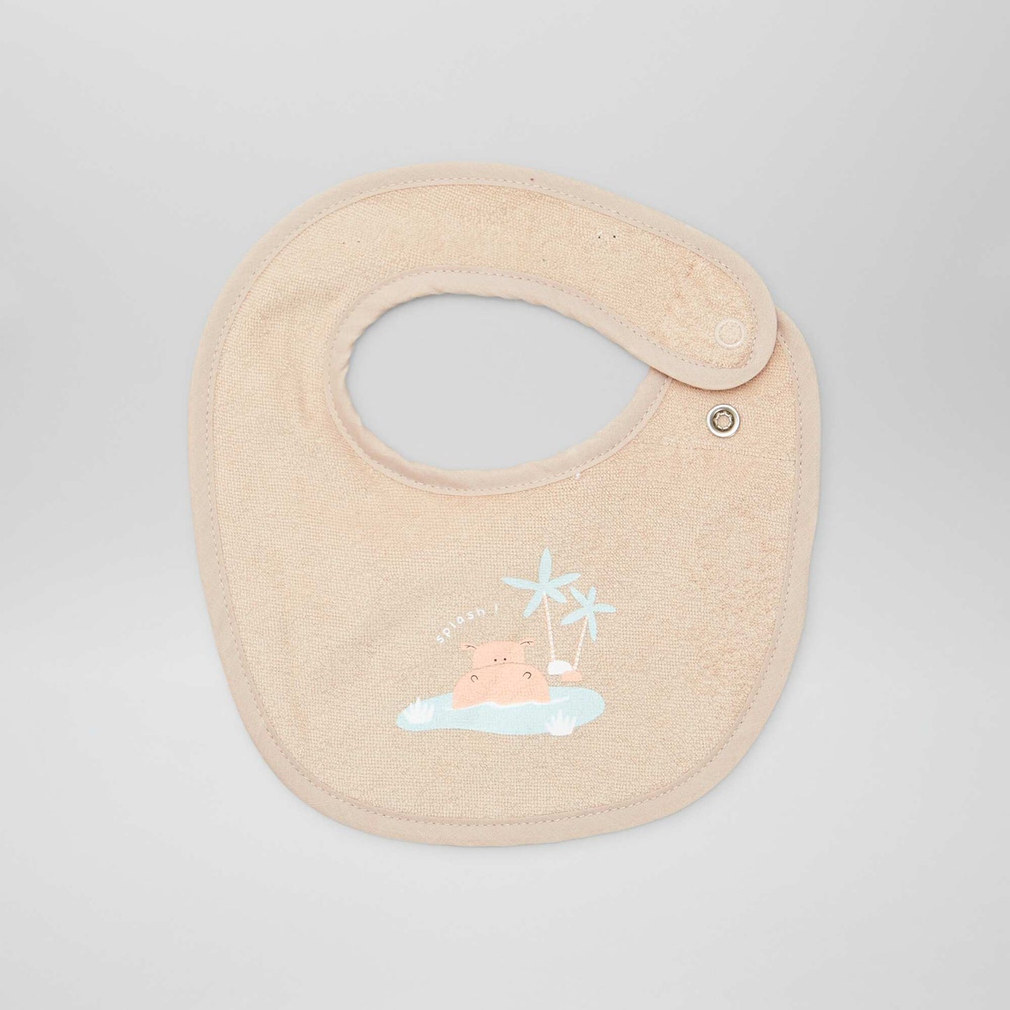 Pack of 3 bibs BEIGE