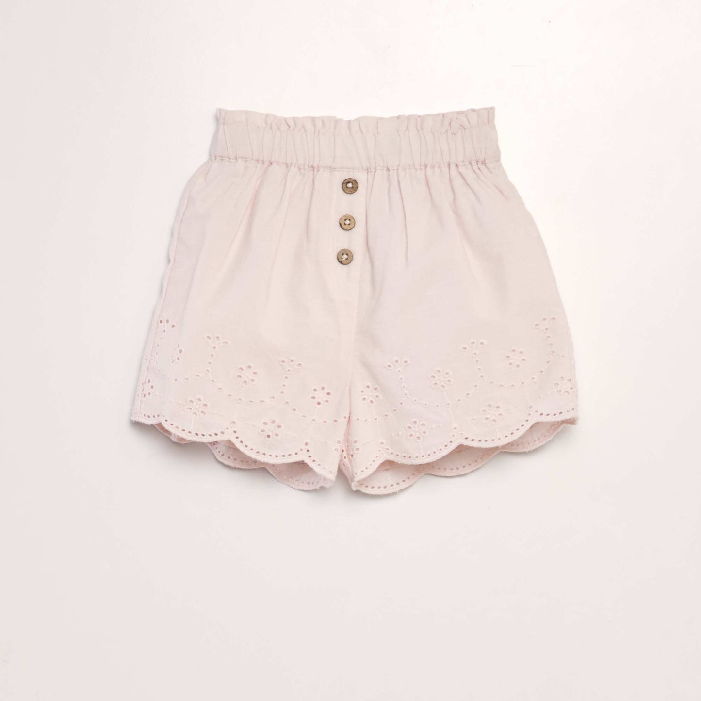 Cotton voile shorts PINK