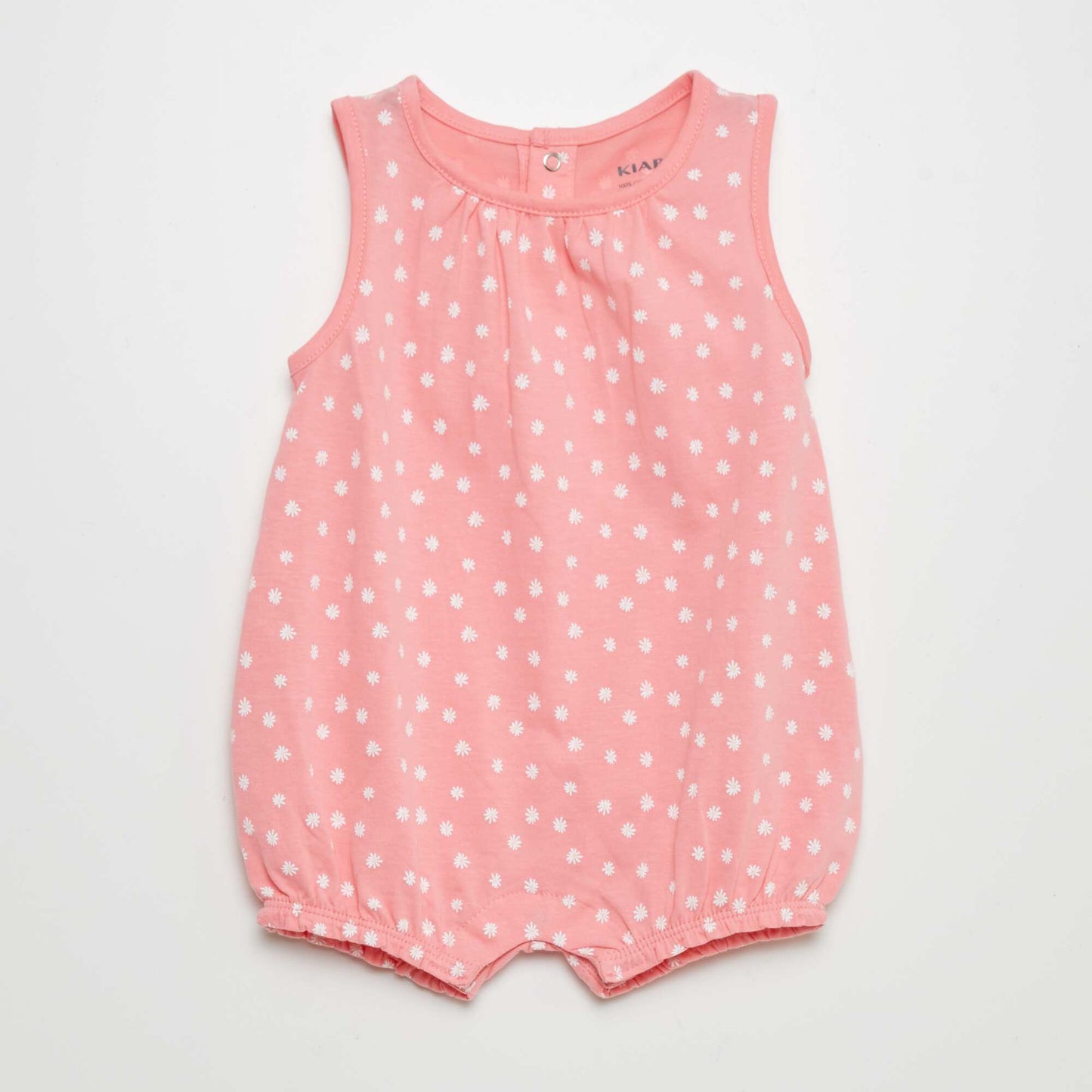 Pack of jersey fabric playsuits - 2-piece set PINK