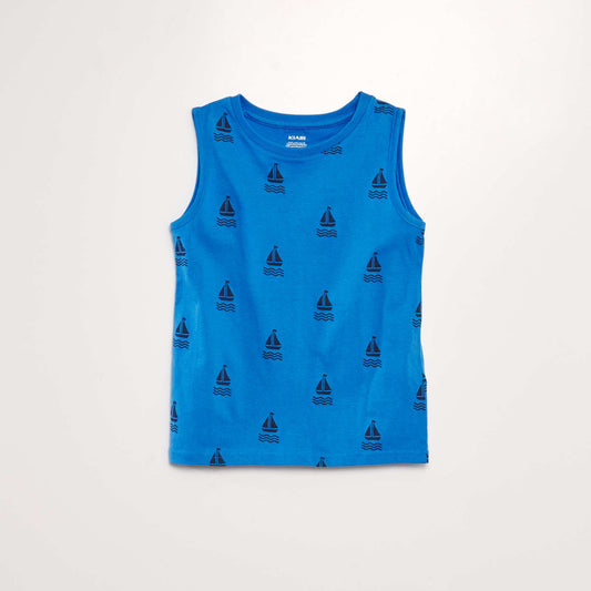 Pack of vest tops - 2-piece set BLUE