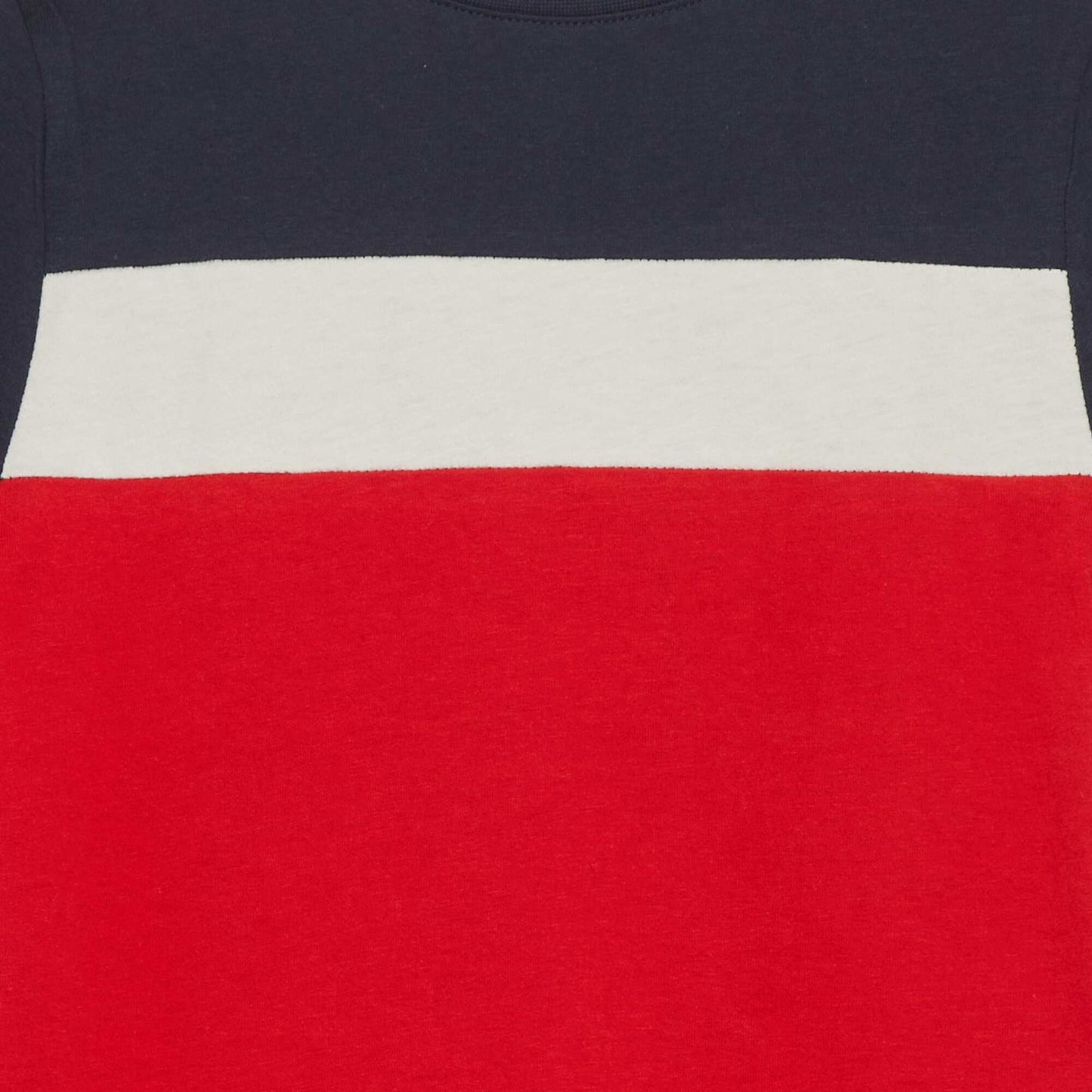 Colourblock T-shirt RED