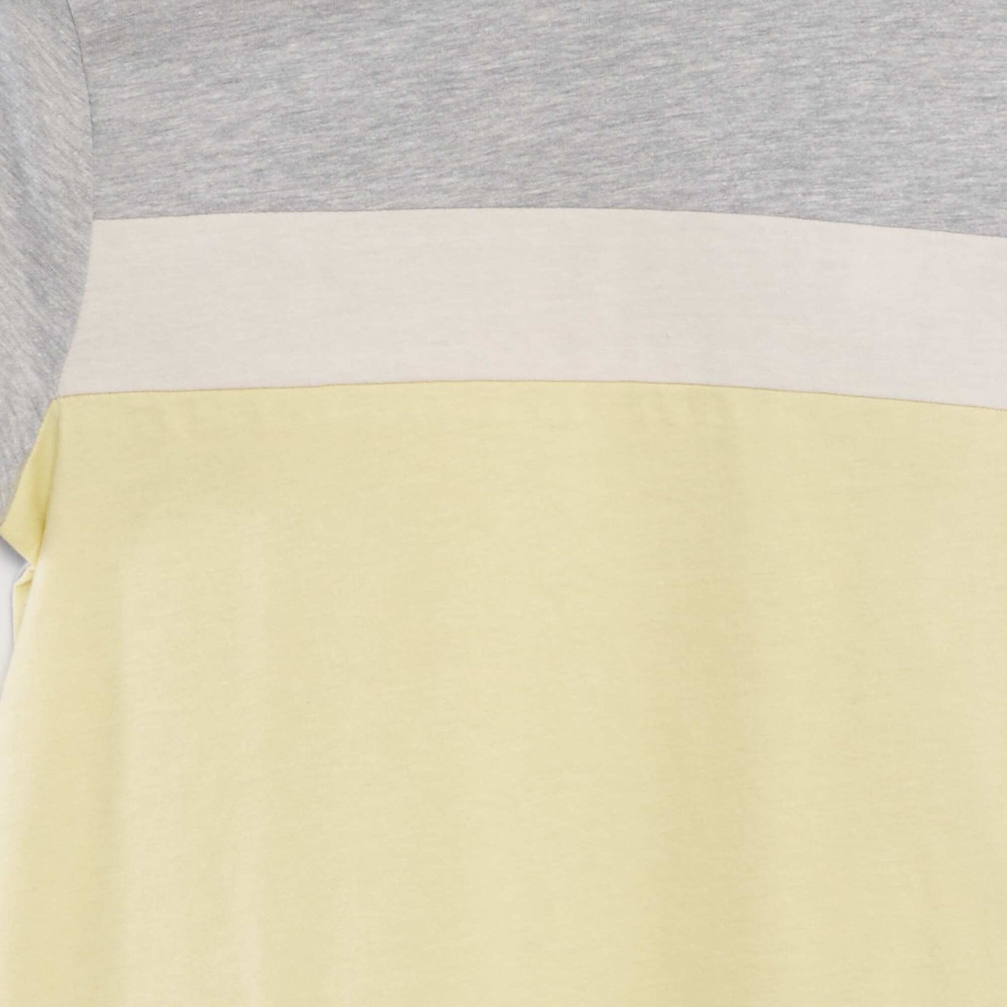 Colourblock T-shirt YELLOW