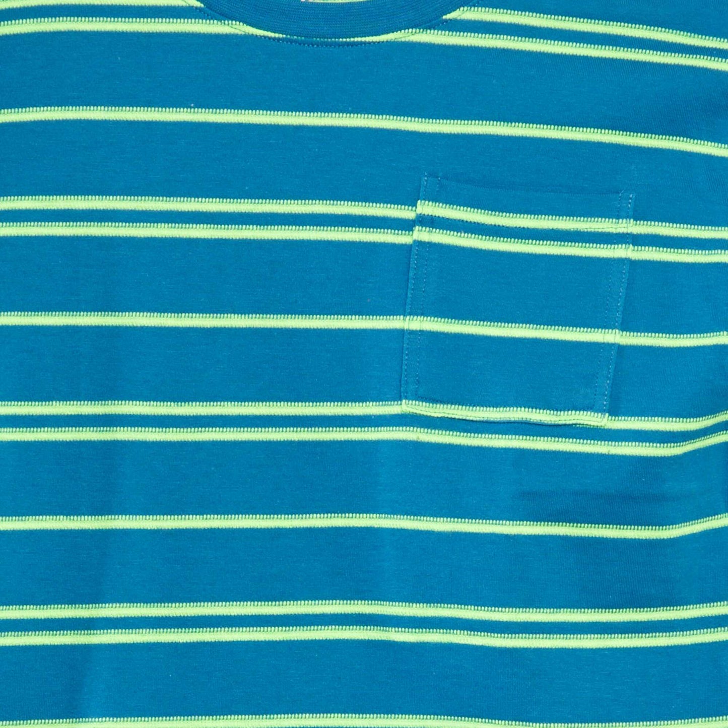 Striped jersey T-shirt BLUE