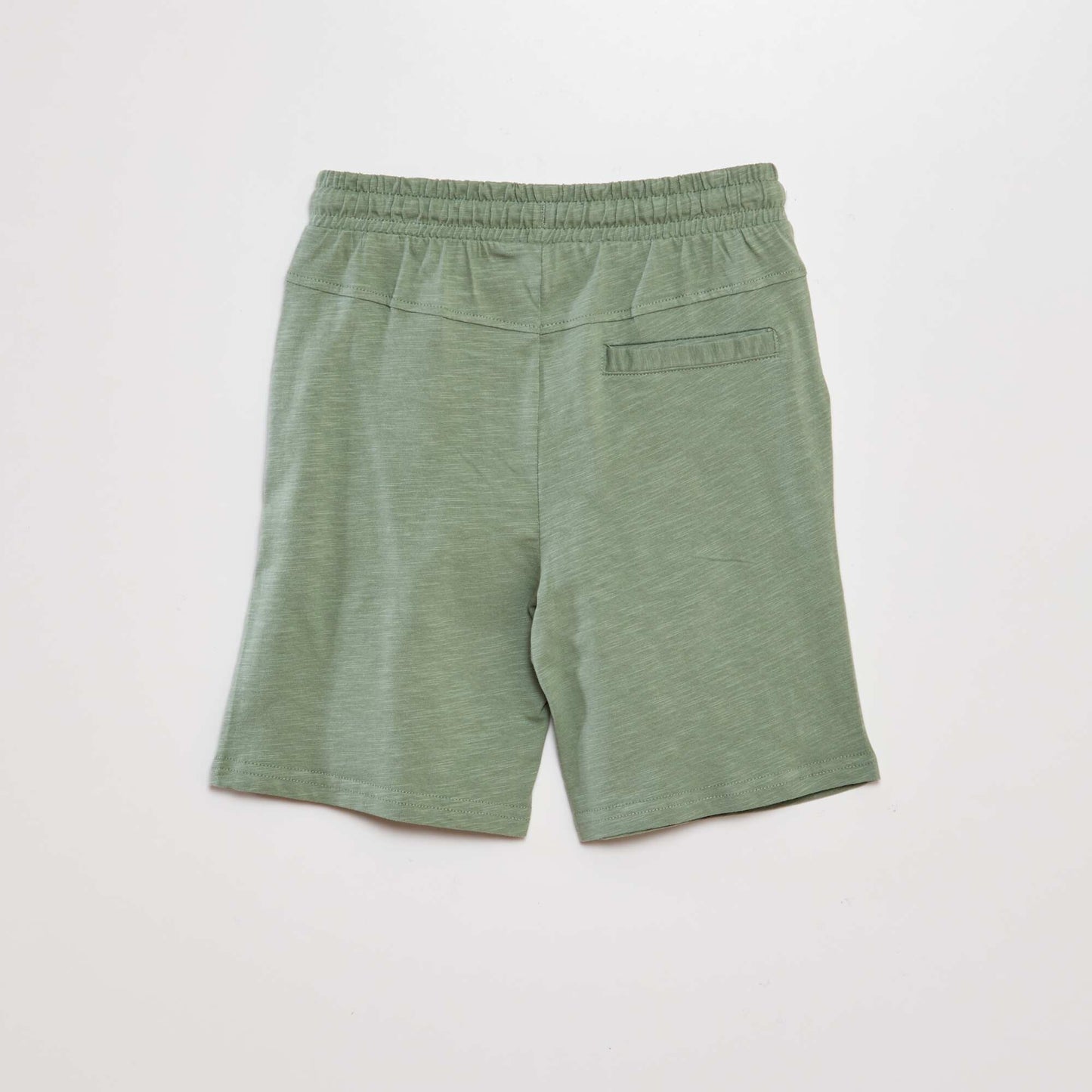 Flowing Bermuda shorts GREEN