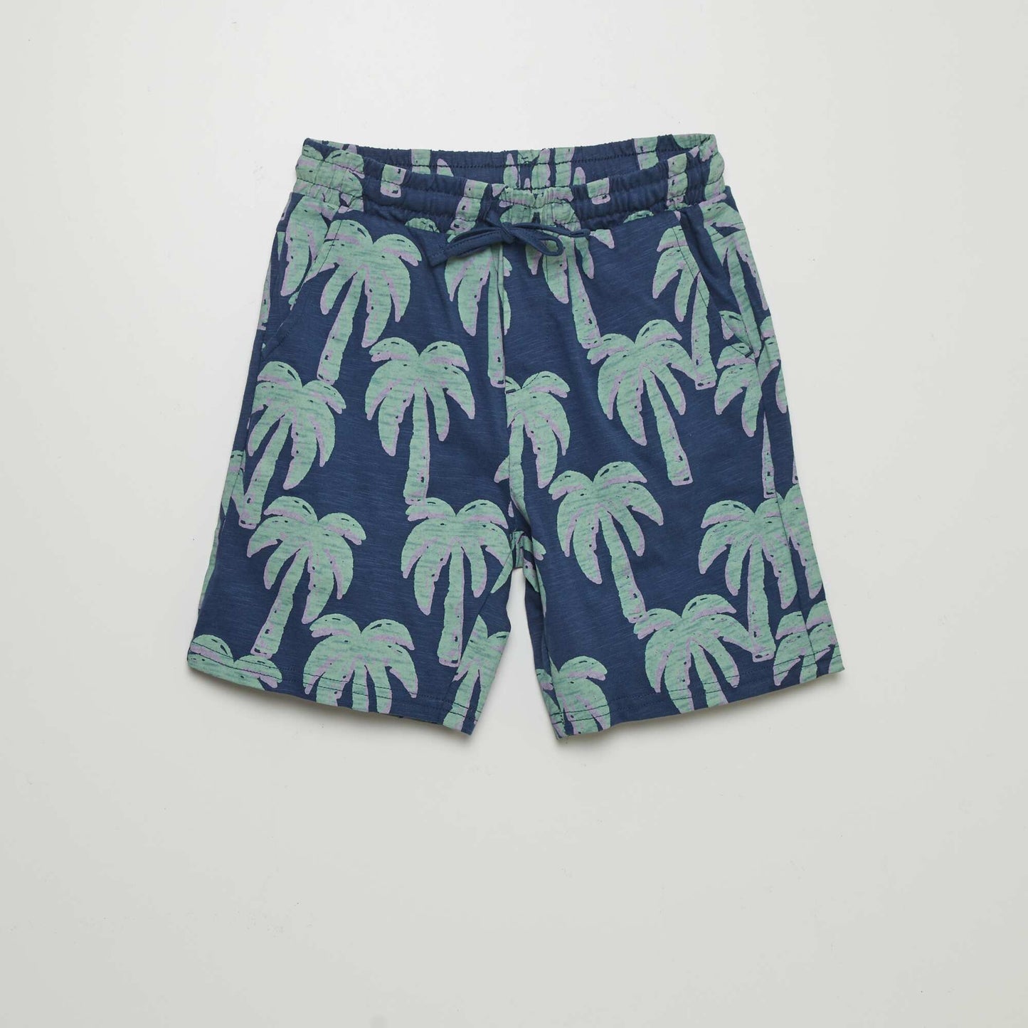 Flowing Bermuda shorts BLUE