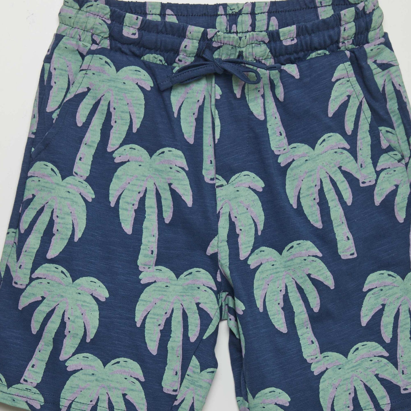 Flowing Bermuda shorts BLUE