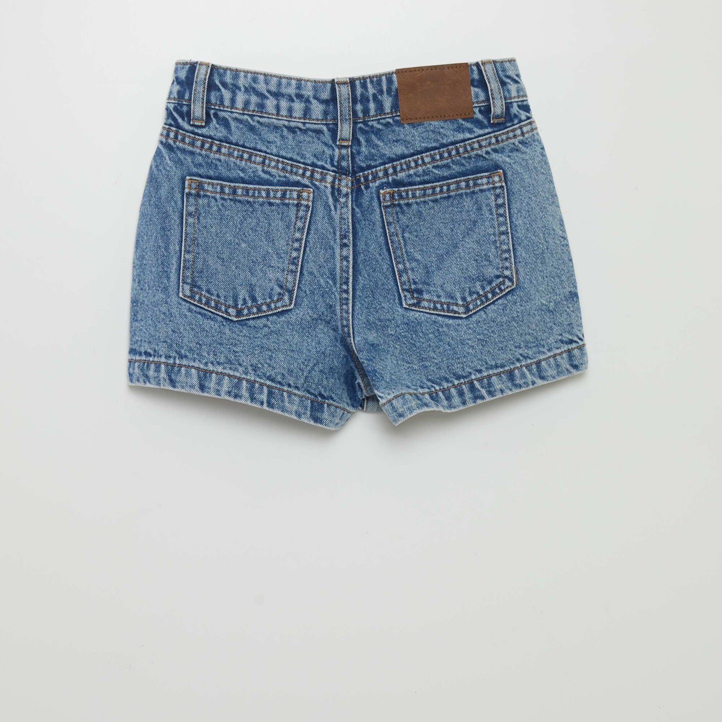 Denim skort BLUE