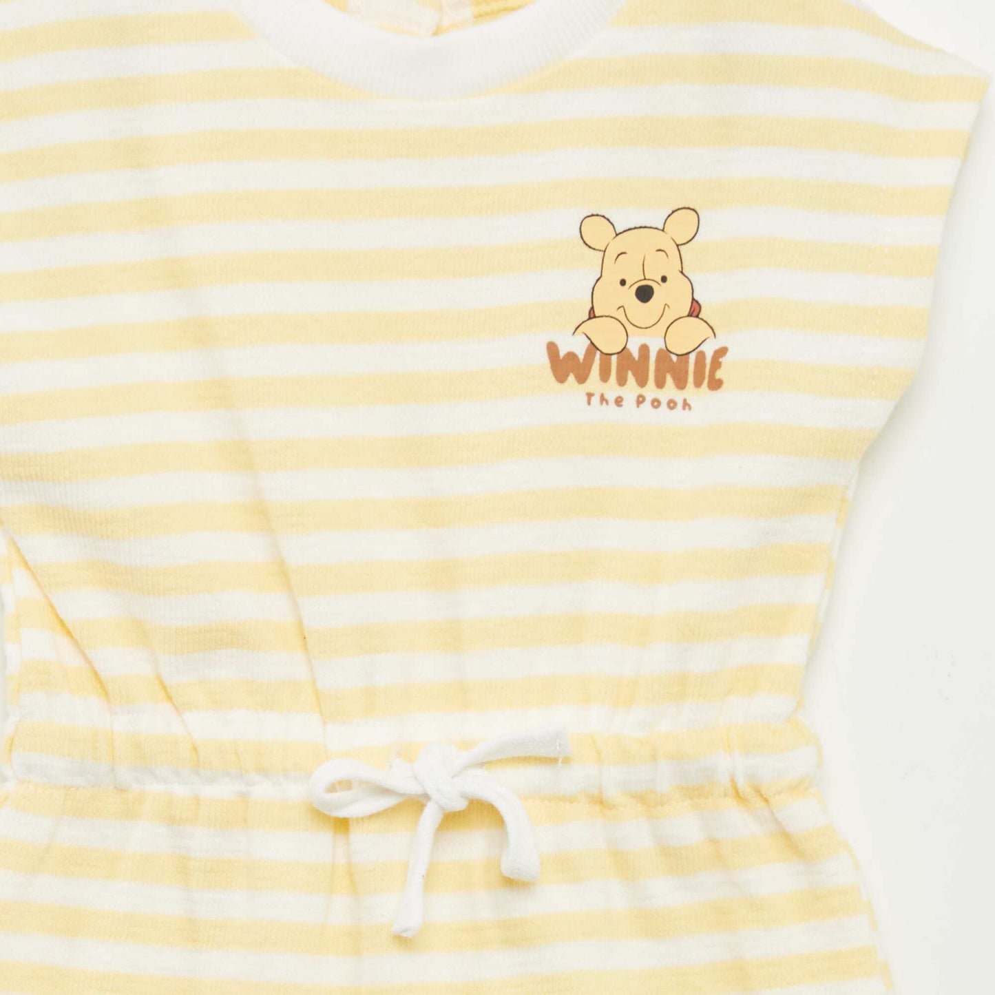 'Disney' French terry romper YELLOW