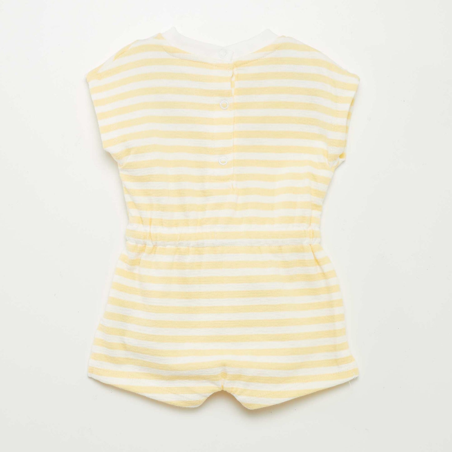 'Disney' French terry romper YELLOW