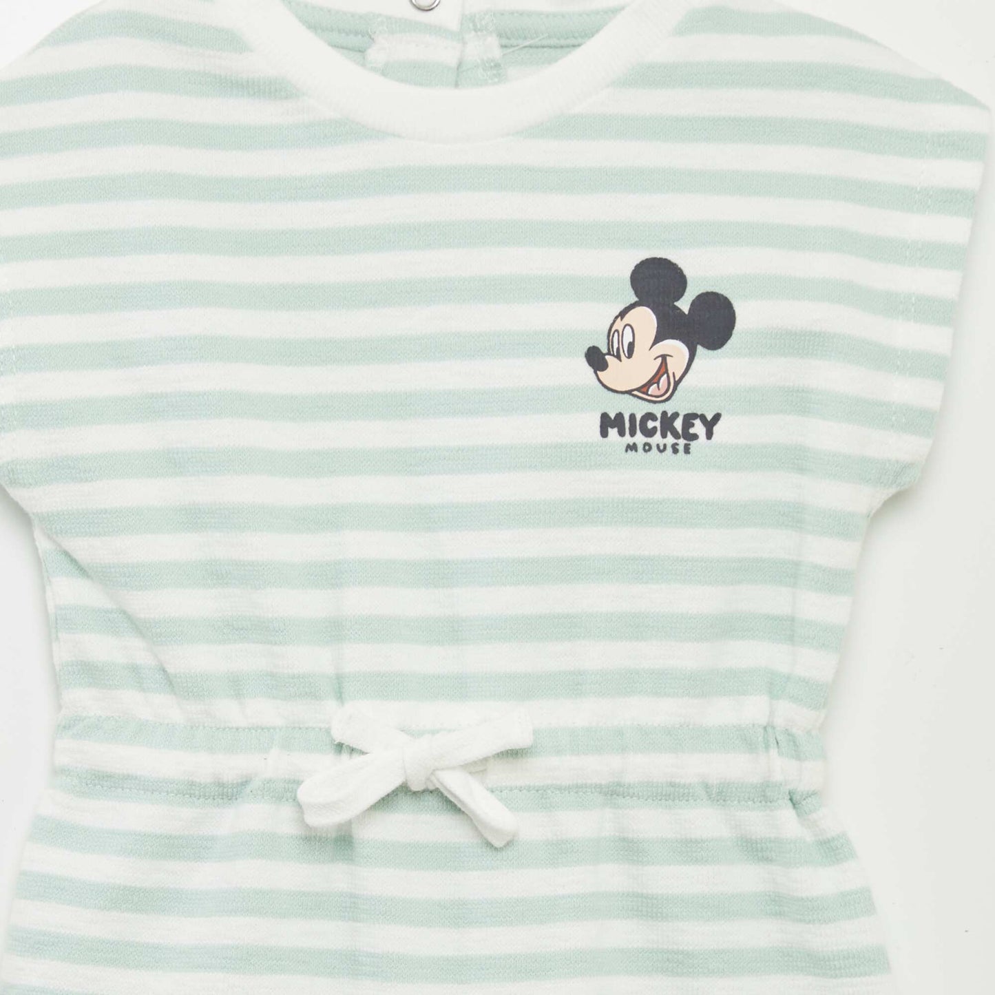 'Disney' French terry romper BLUE