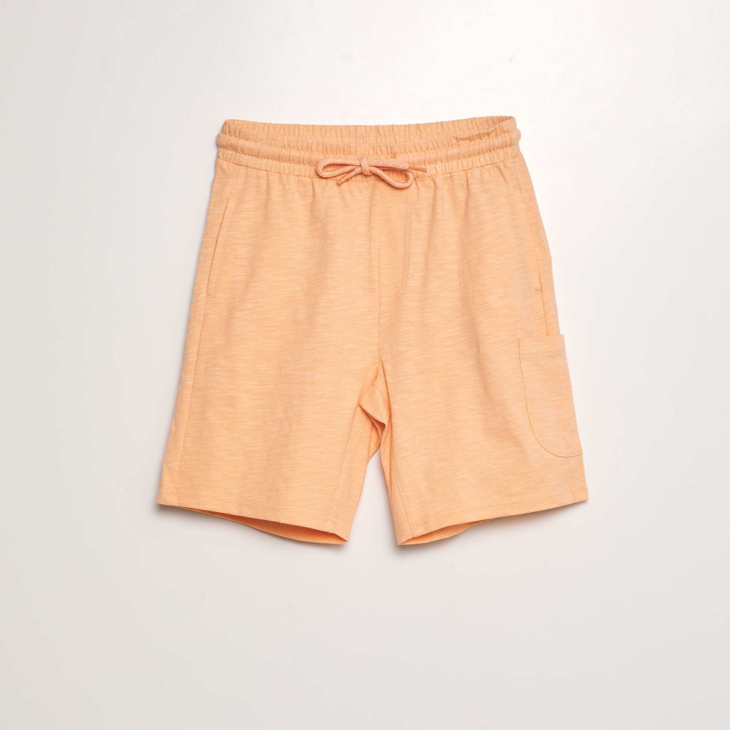 Lightweight marl shorts ORANGE