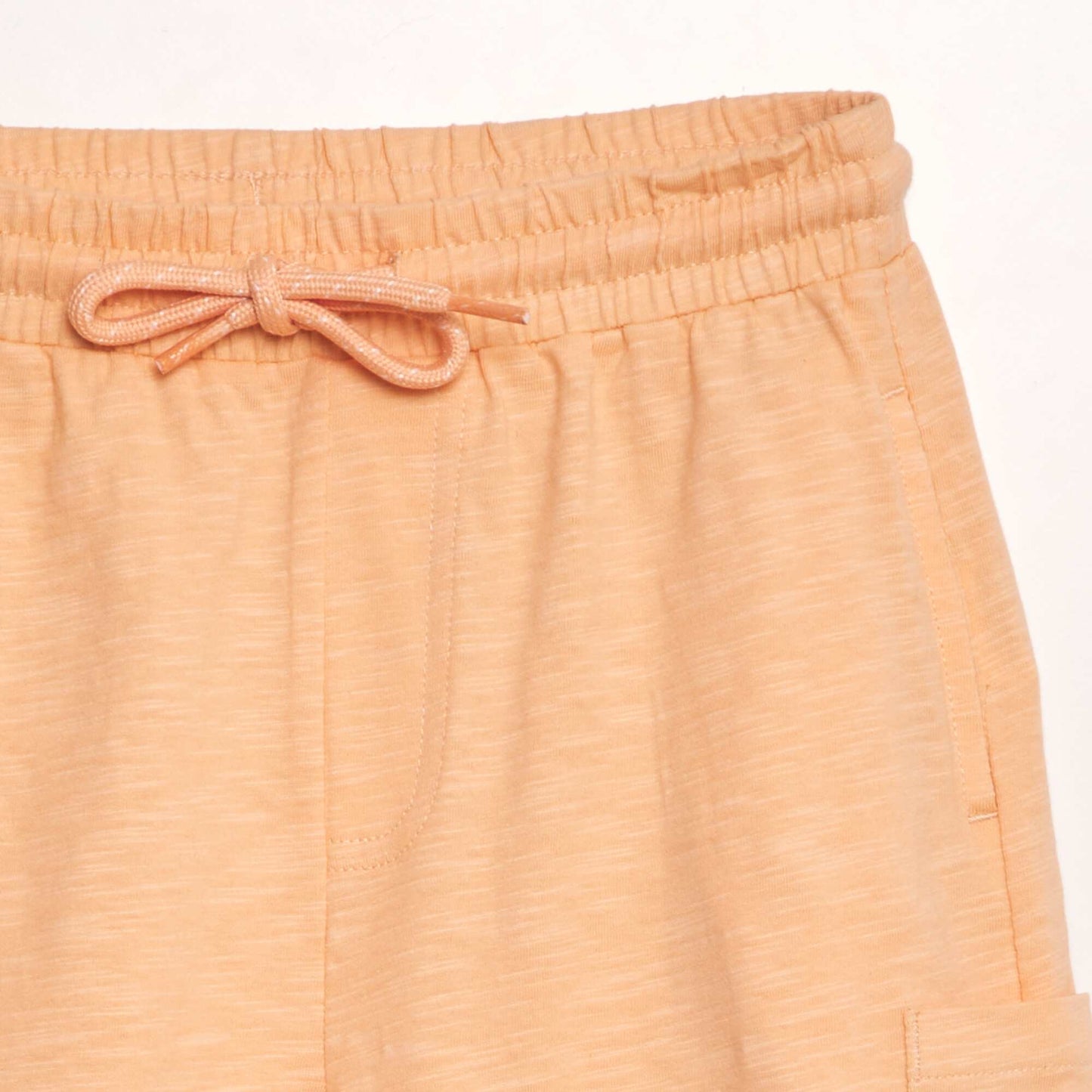 Lightweight marl shorts ORANGE