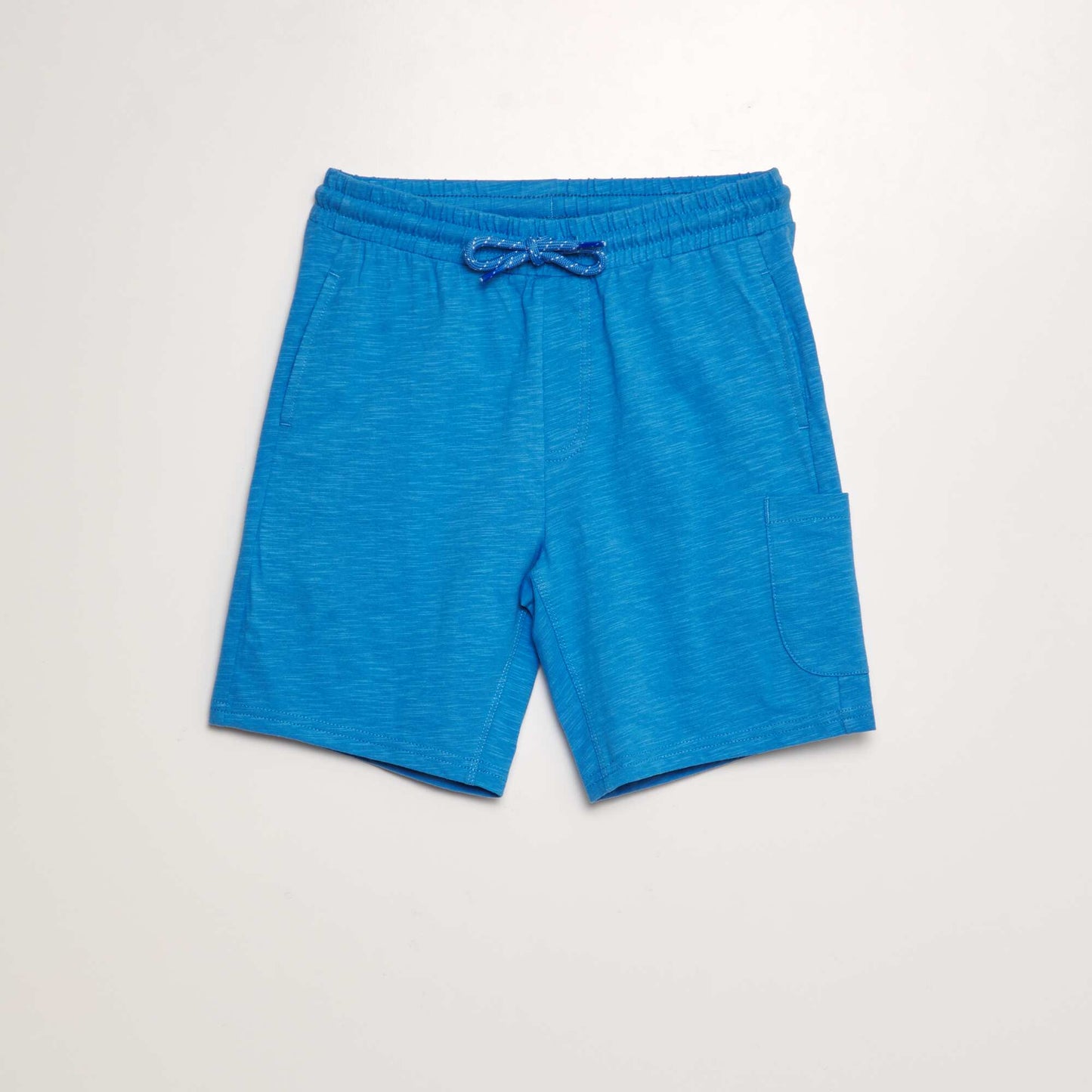 Lightweight marl shorts BLUE