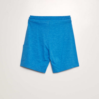 Lightweight marl shorts BLUE
