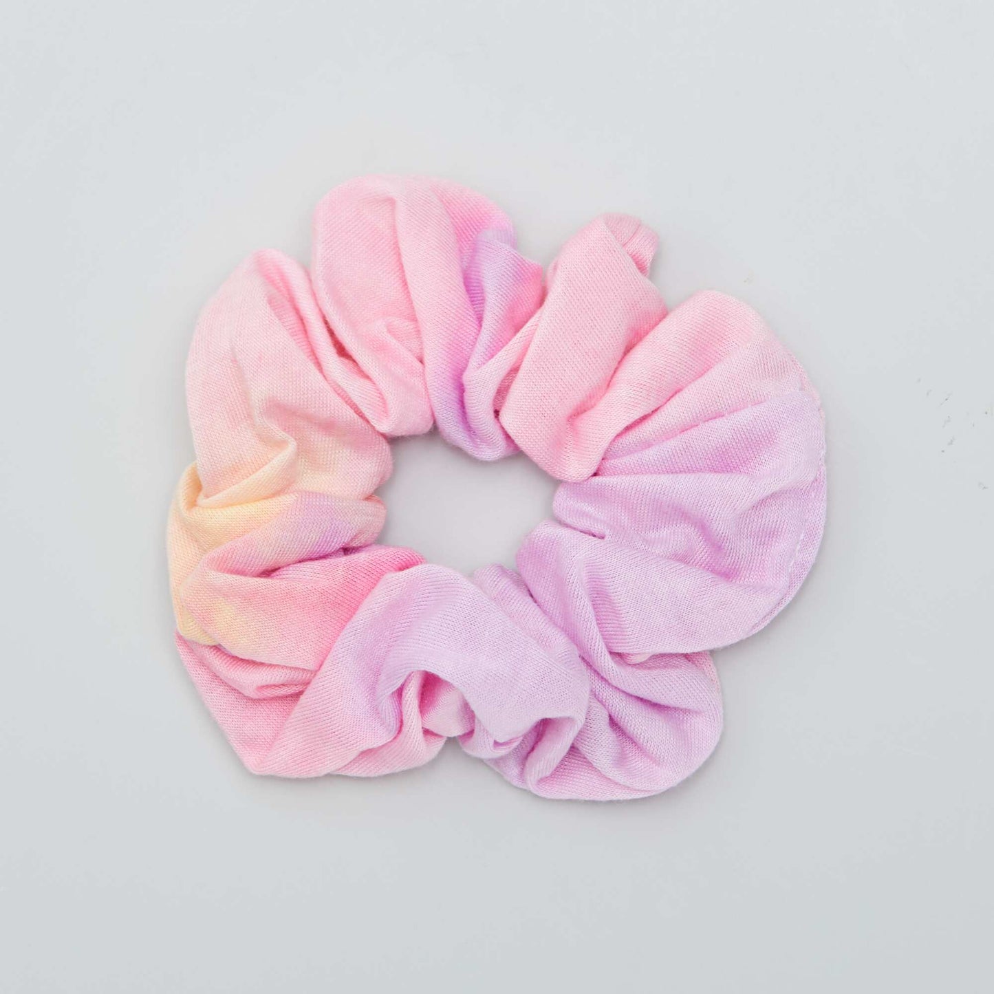 Tie-dye scrunchie PINK