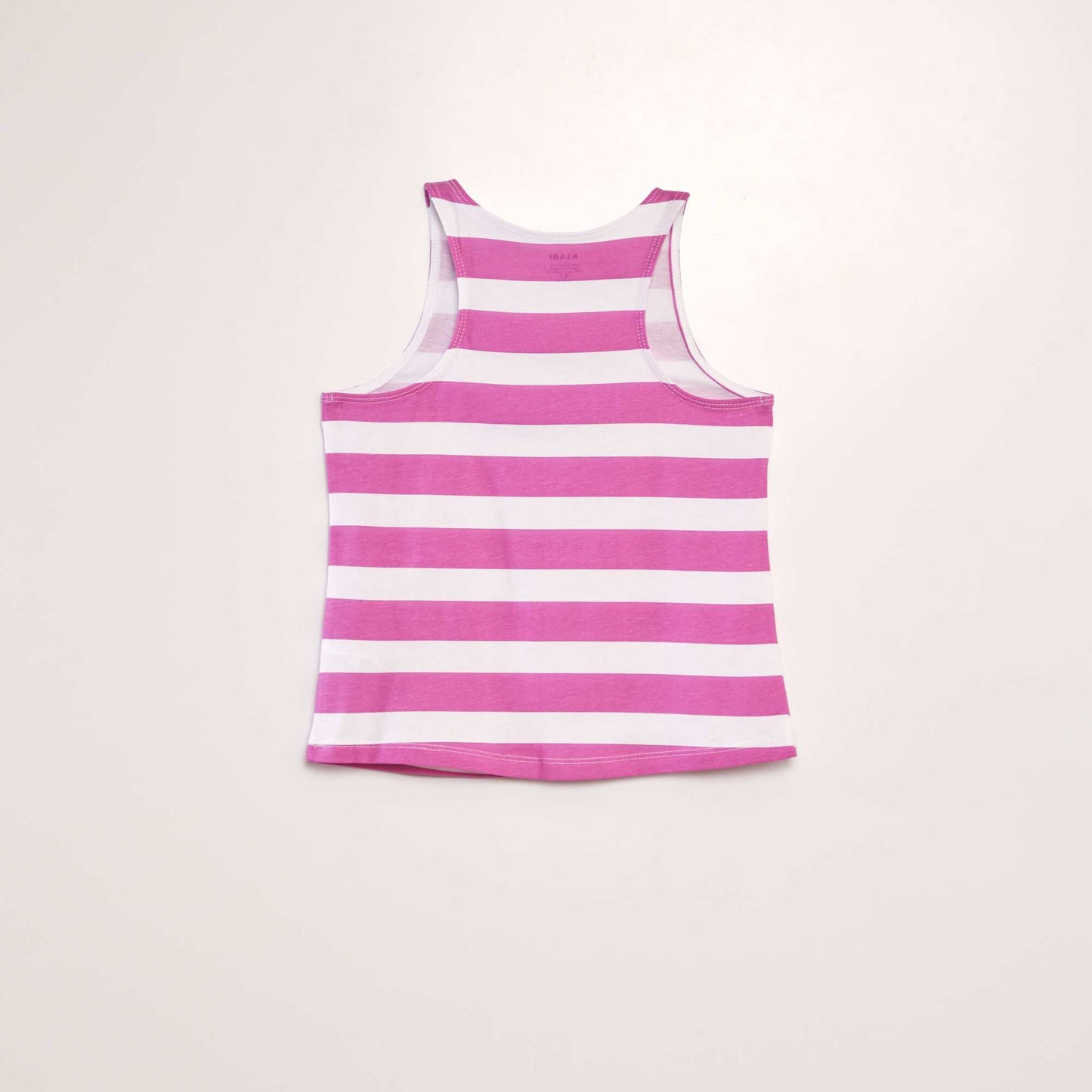 Printed vest top with racer back PINK