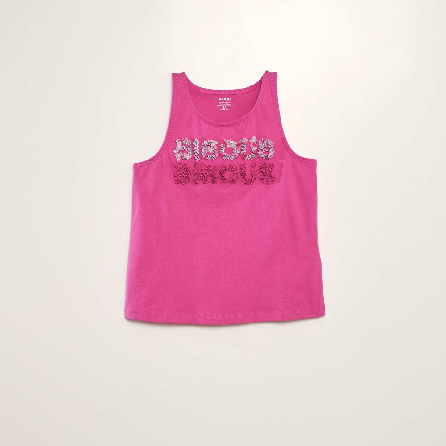 Eye-catching racerback vest top PINK