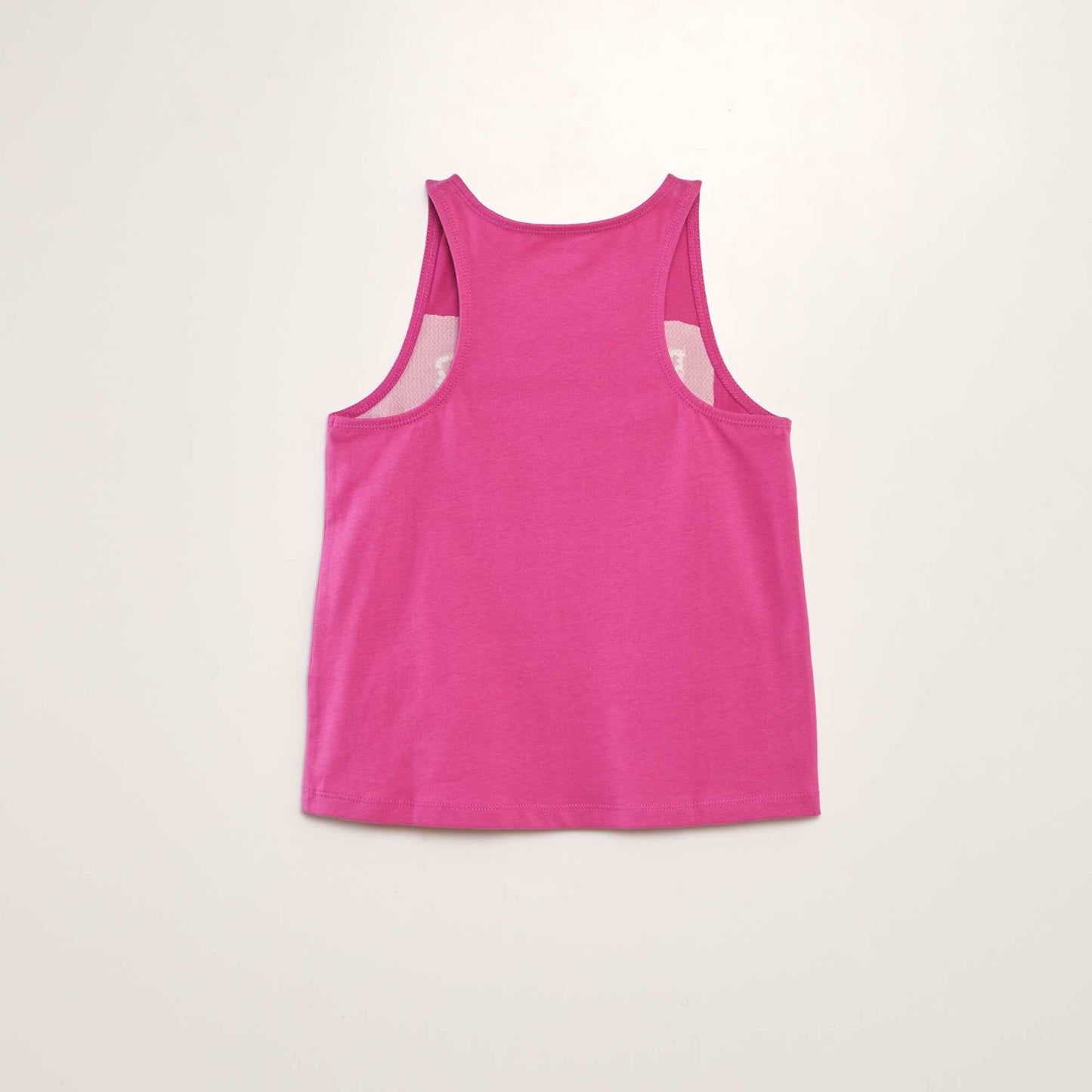 Eye-catching racerback vest top PINK