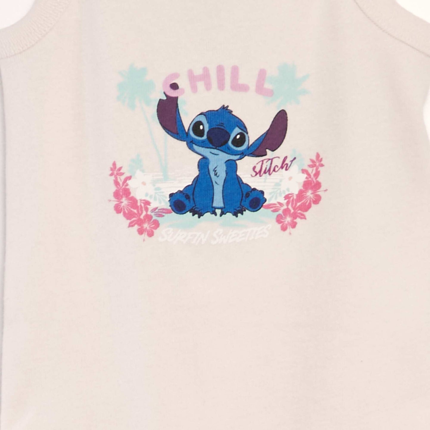 Pack of 2 Disney sleeveless bodysuits PINK