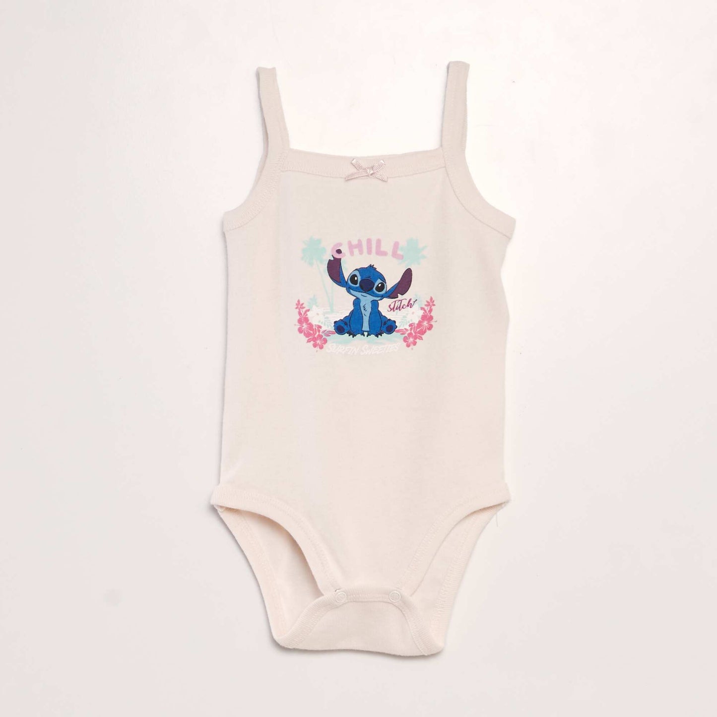 Pack of 2 Disney sleeveless bodysuits PINK