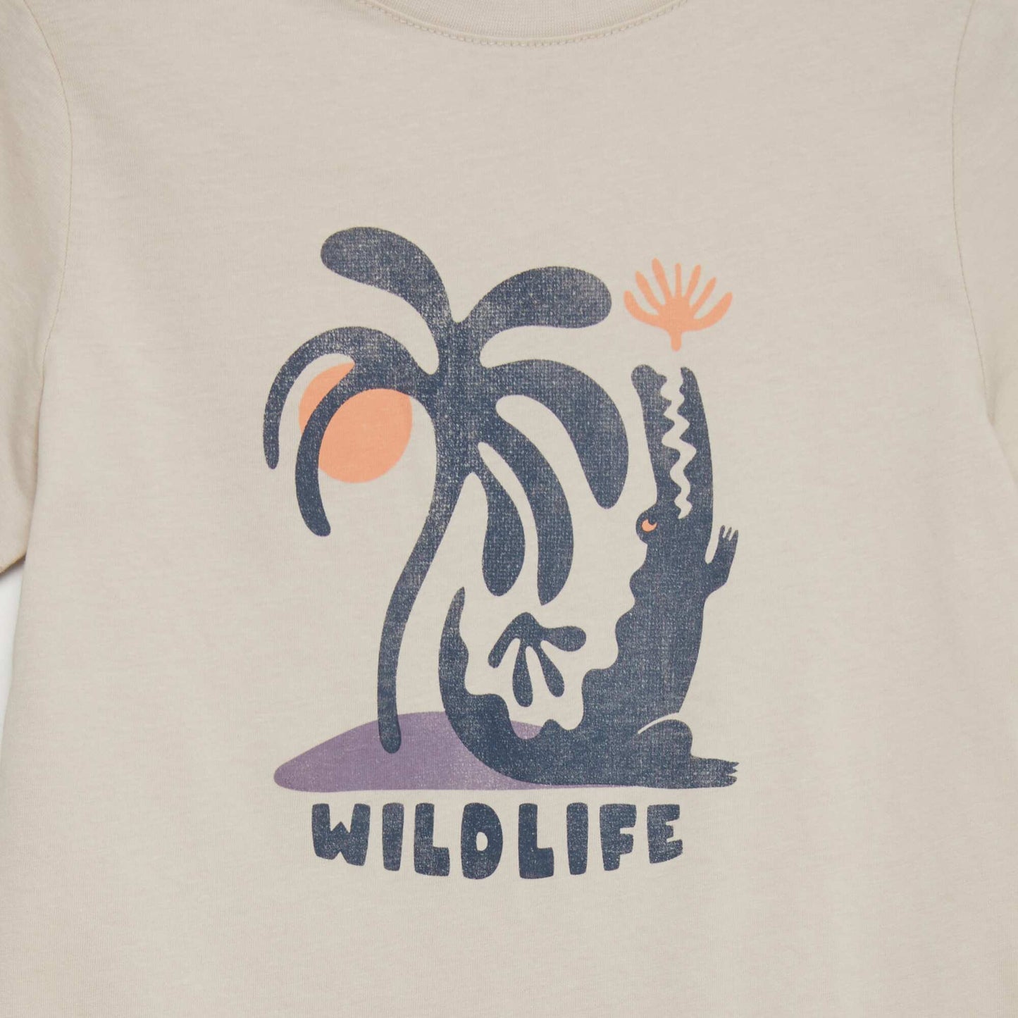 'Surf' jersey T-shirt WHITE