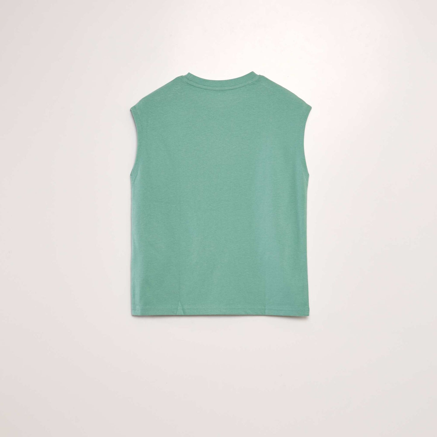 Sleeveless T-shirt GREEN