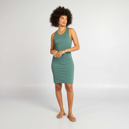 Short dress GREEN