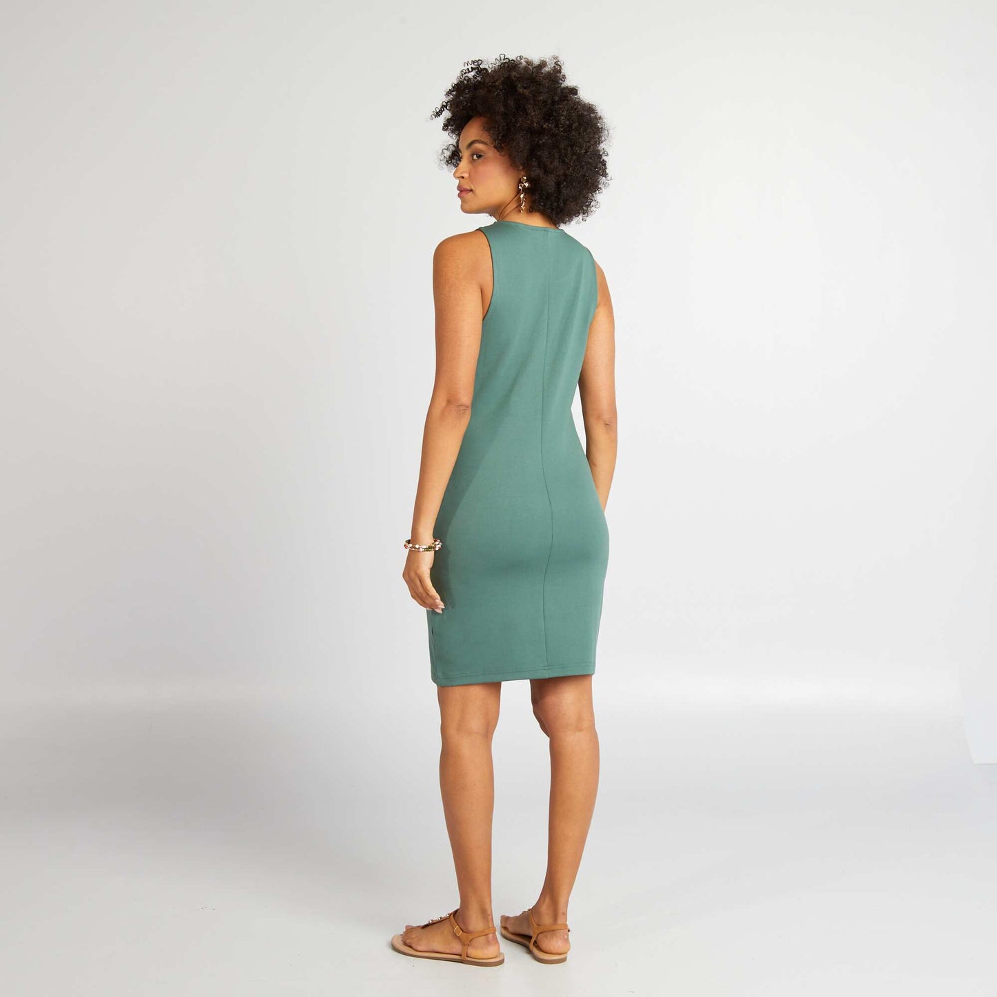 Short dress GREEN