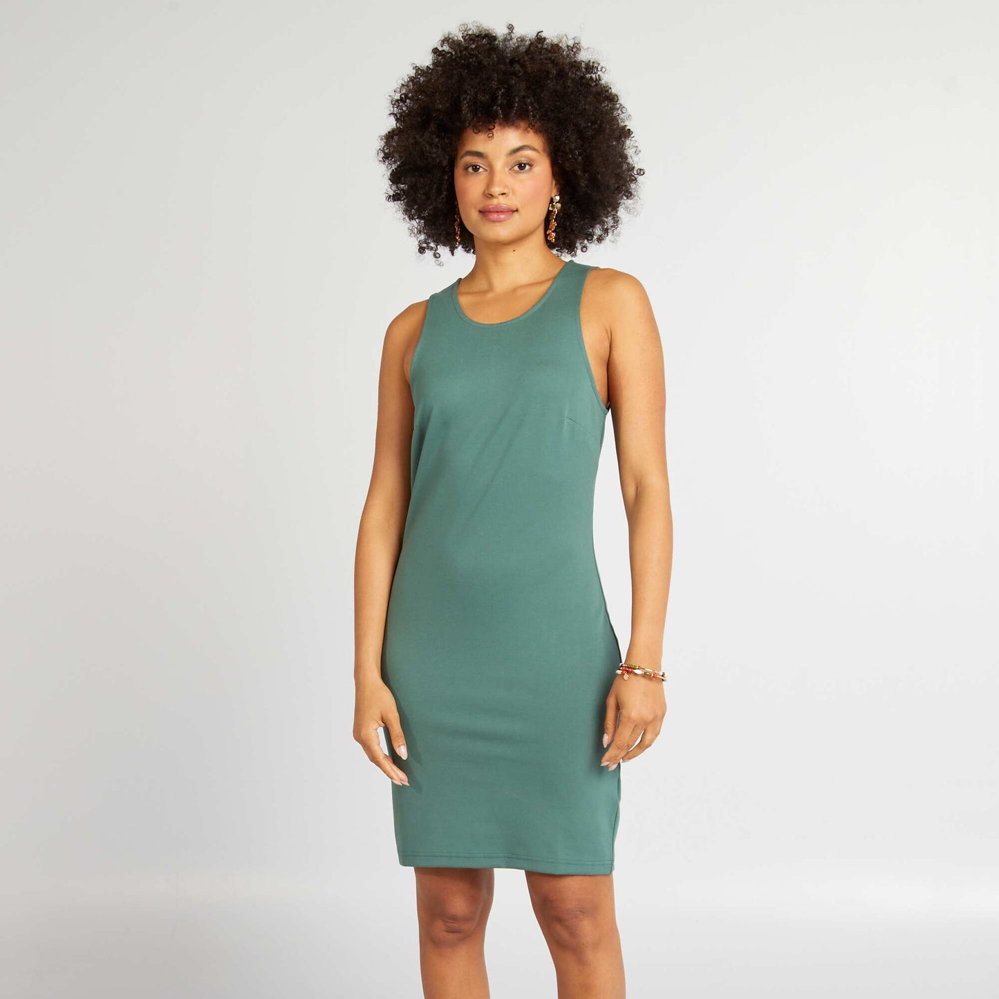 Short dress GREEN