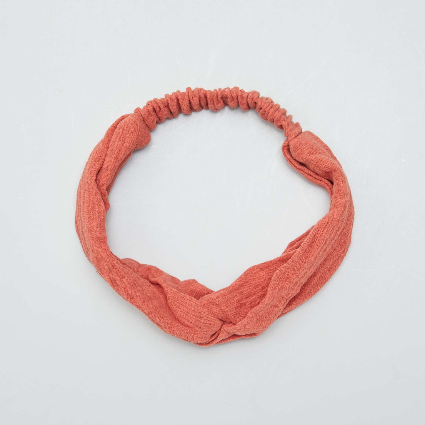 Cotton gauze headband RED