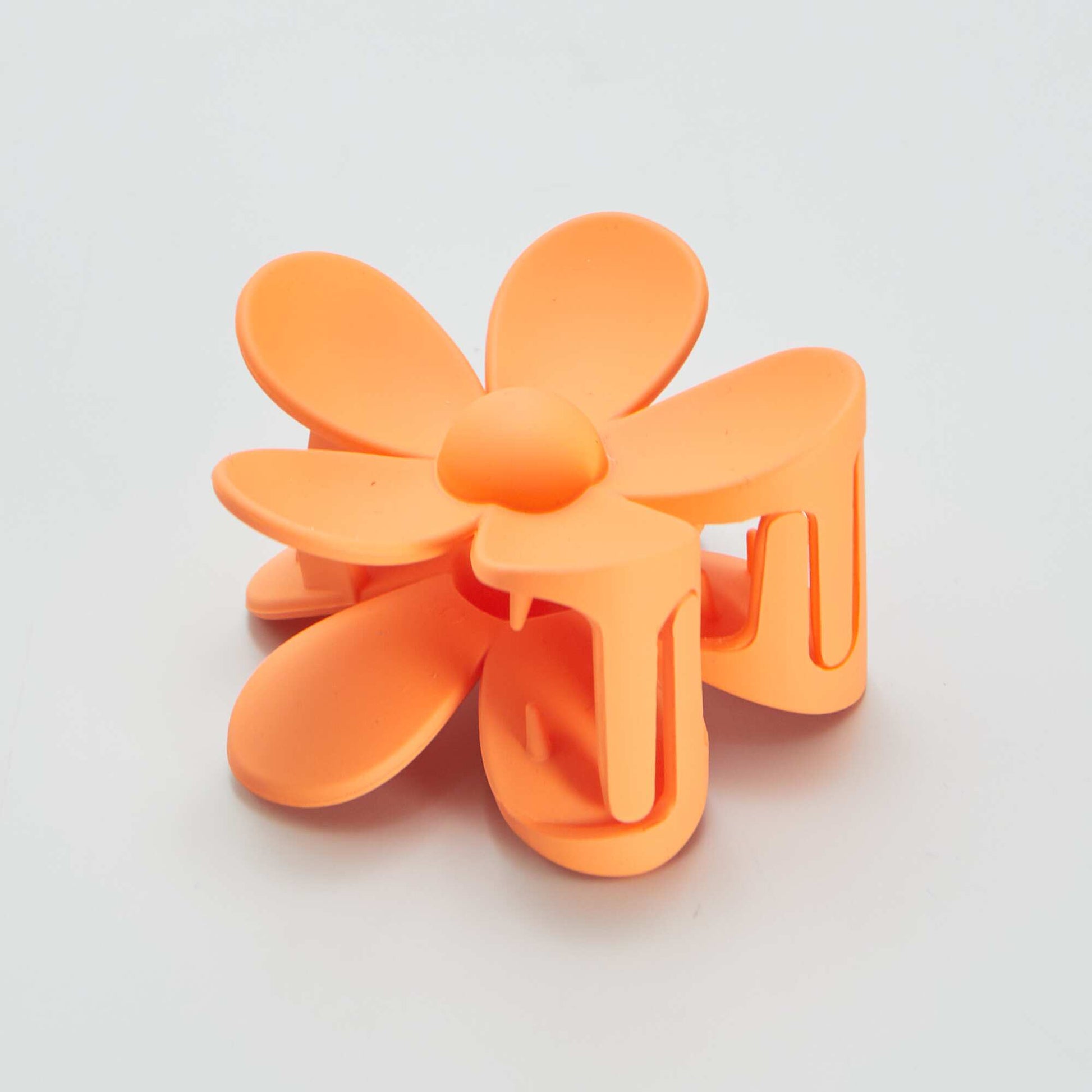 Flower-shaped claw clip ORANGE