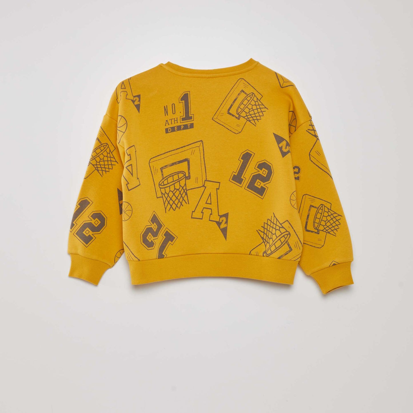 'Basketball' sweatshirt YELLOW