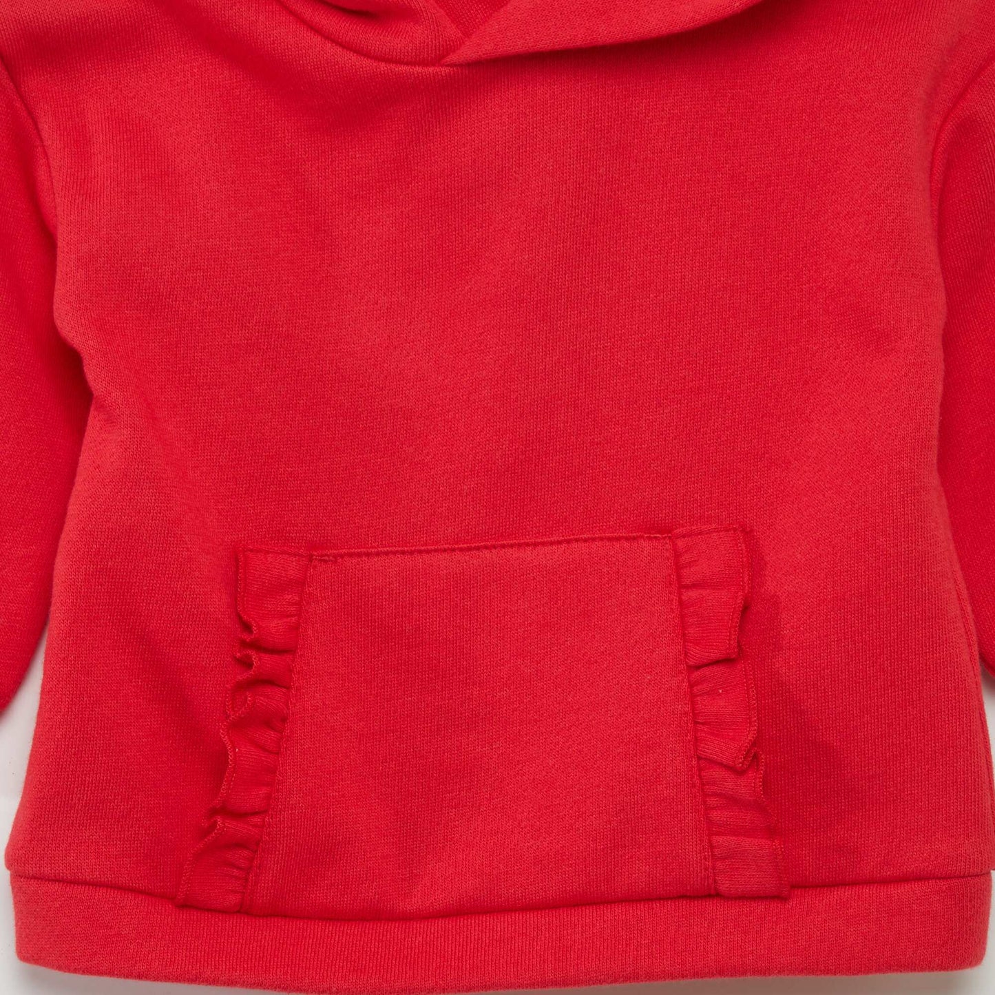 Plain hoodie RED