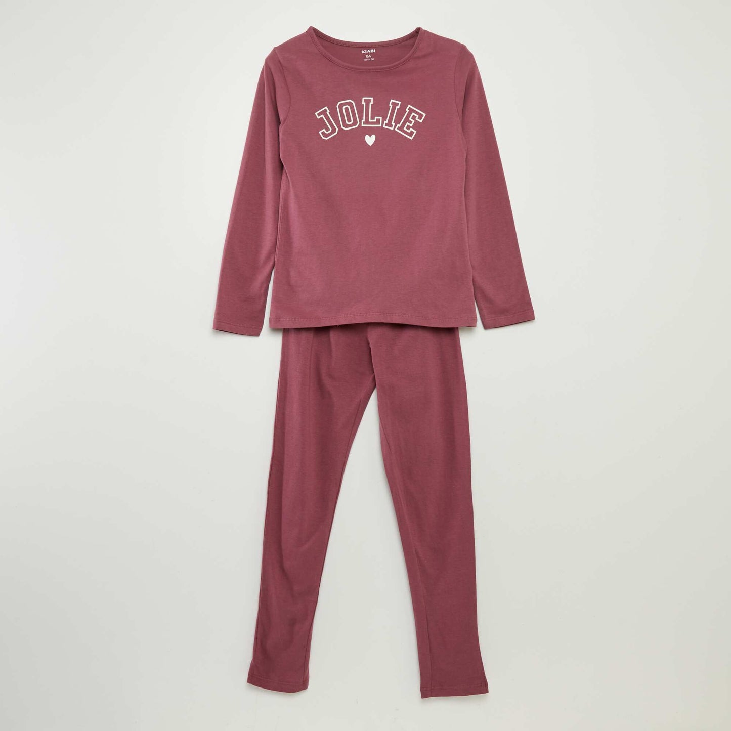 T-shirt and trousers pyjama set - 2-piece set PINK