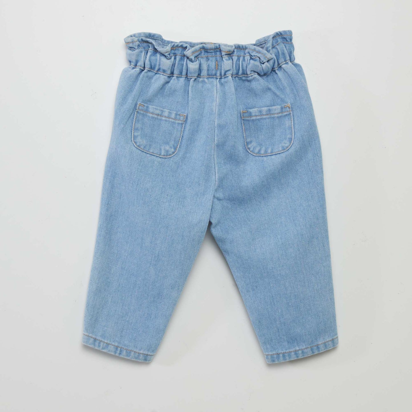 Paperbag jeans BLUE