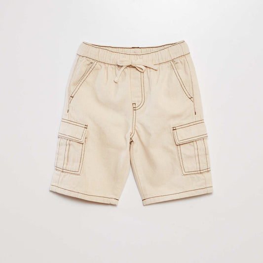 Bermuda shorts BEIGE