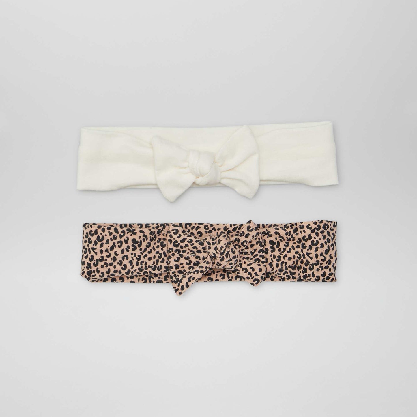 Pack of 2 cute headbands BEIGE