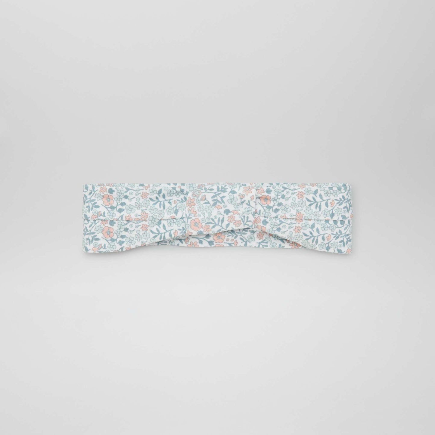 Pack of 2 headbands with bow WHITE