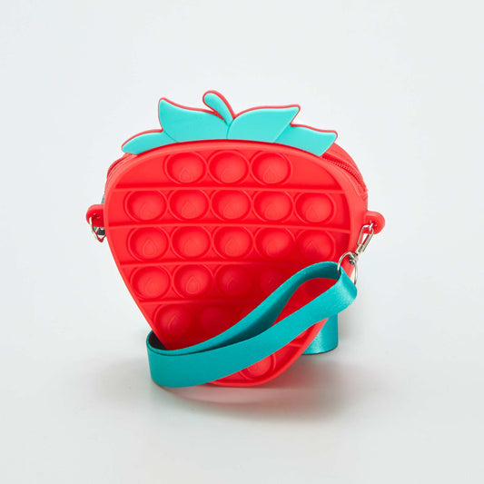 Strawberry shoulder bag RED