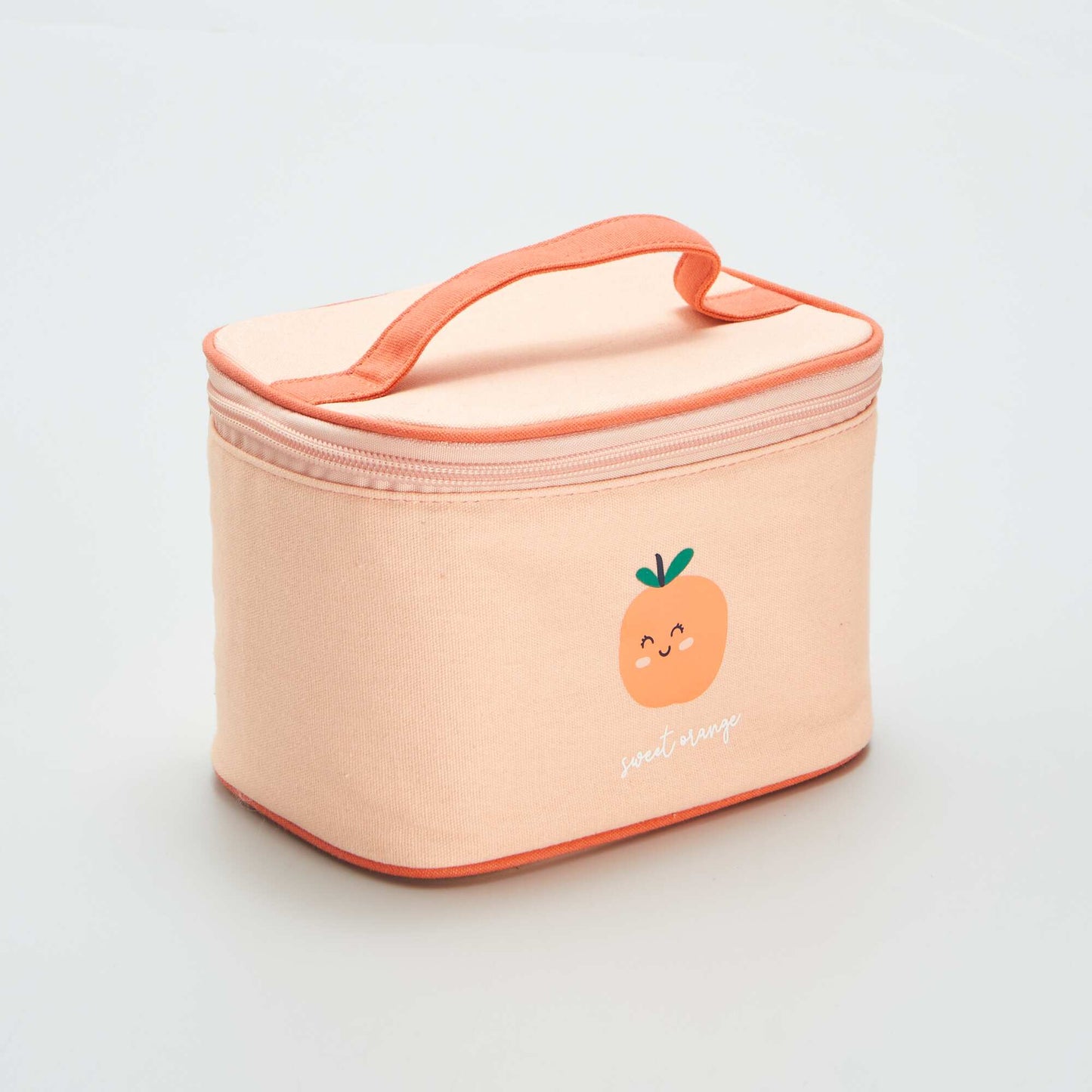 Orange print vanity case ORANGE