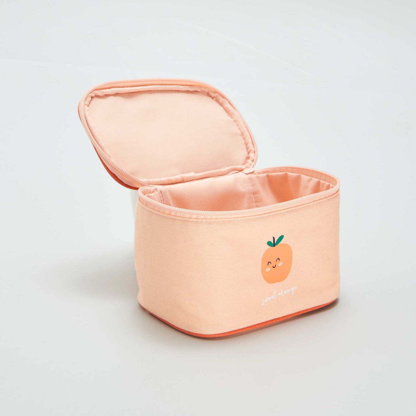 Orange print vanity case ORANGE