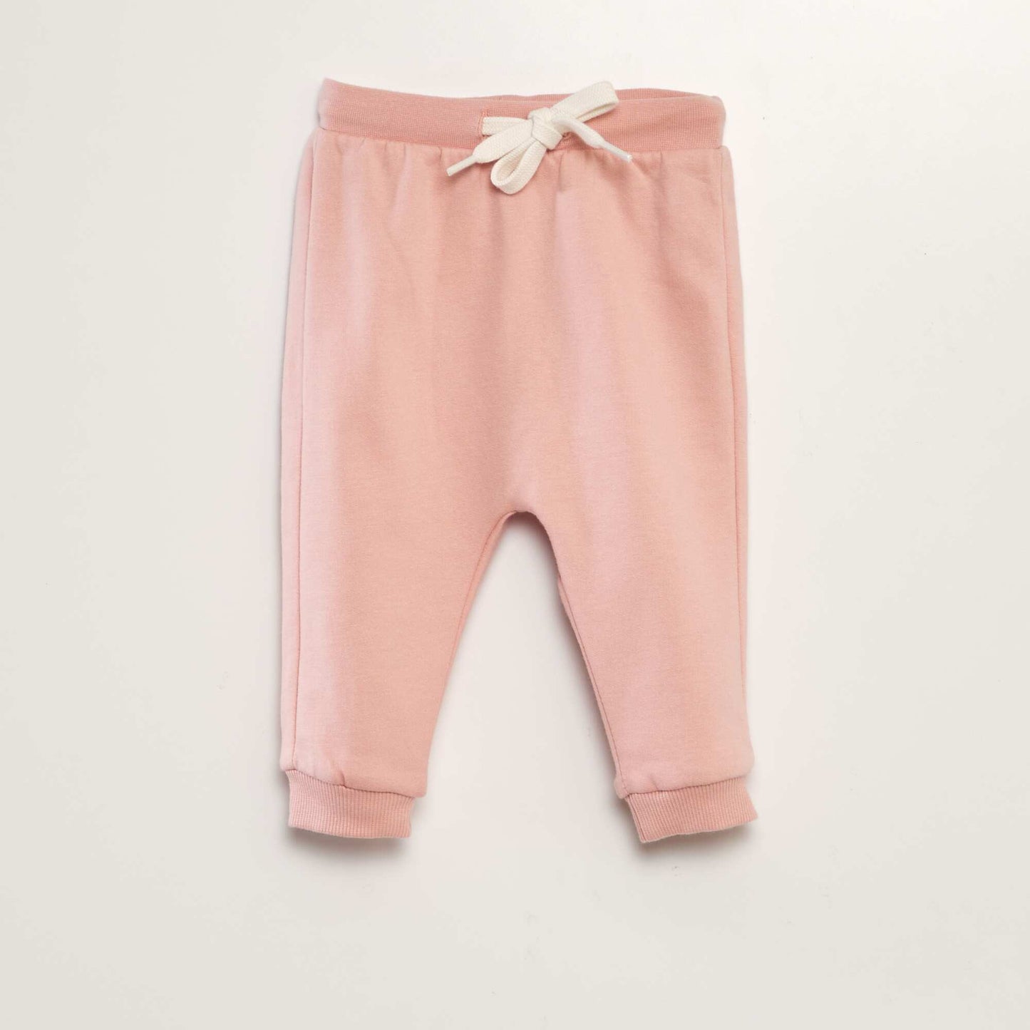 طقم سويت شيرت وبنطال رياضي - طقم من قطعتين باللون الوردي