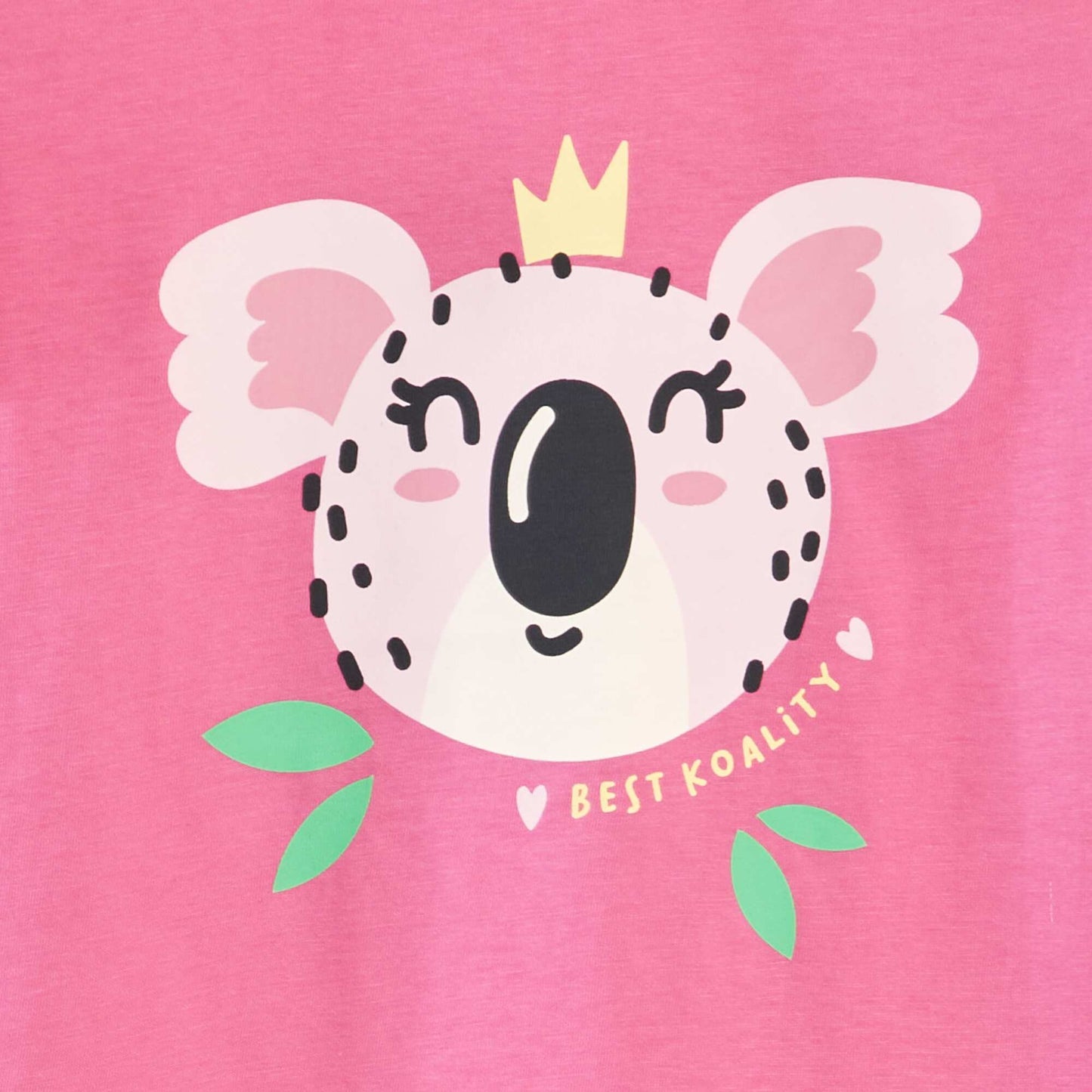 T-shirt with lettering PINK