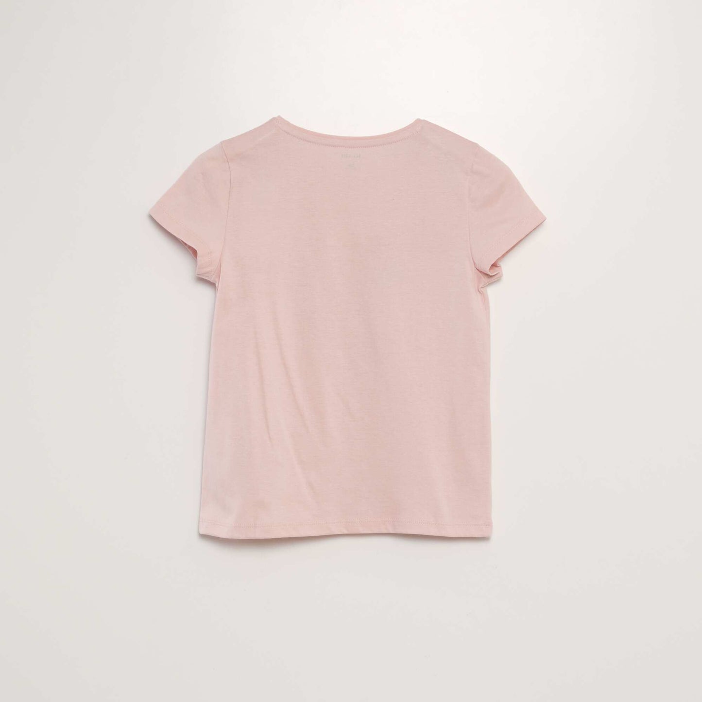 Short-sleeved T-shirt with design PINK