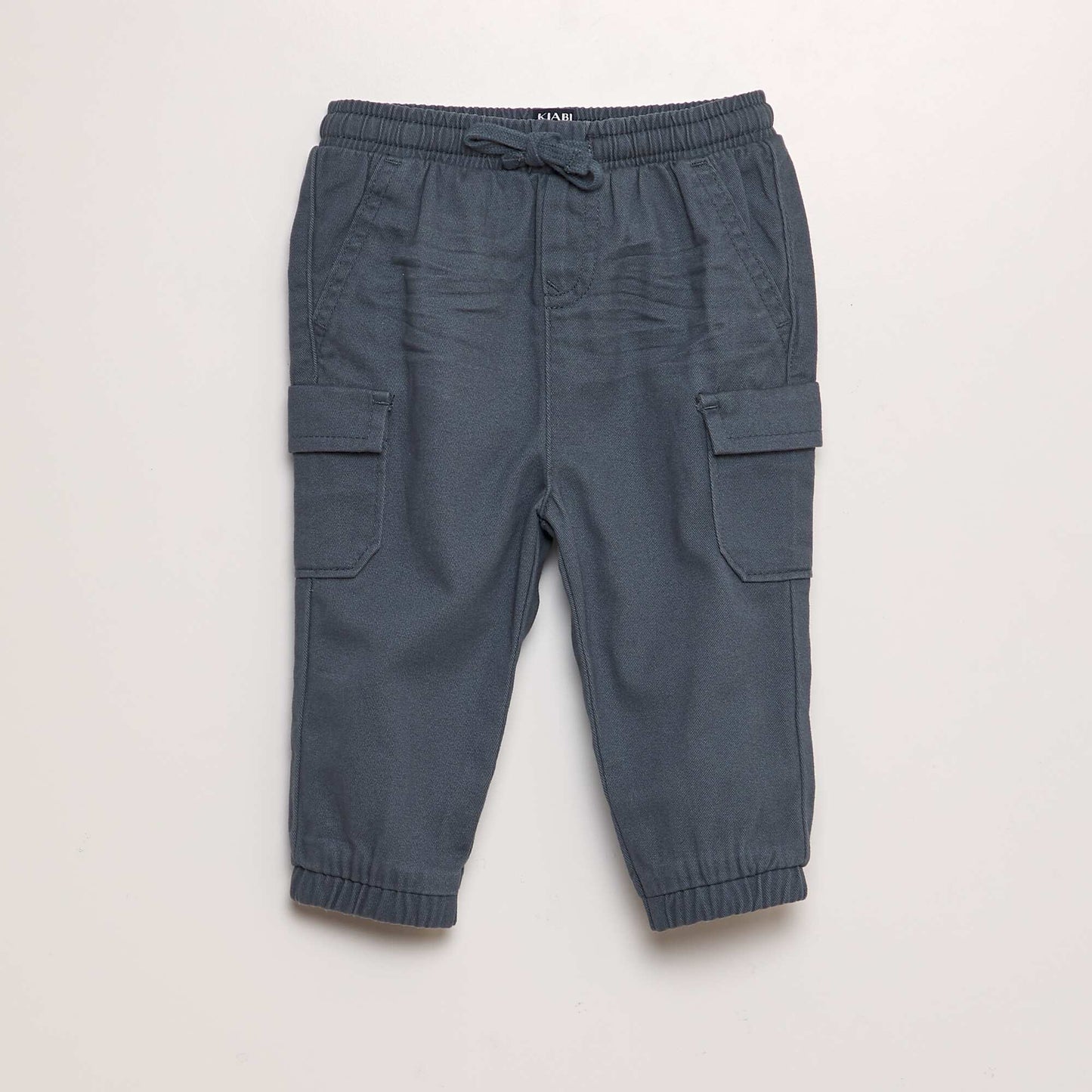 Joggers with flap pockets blue