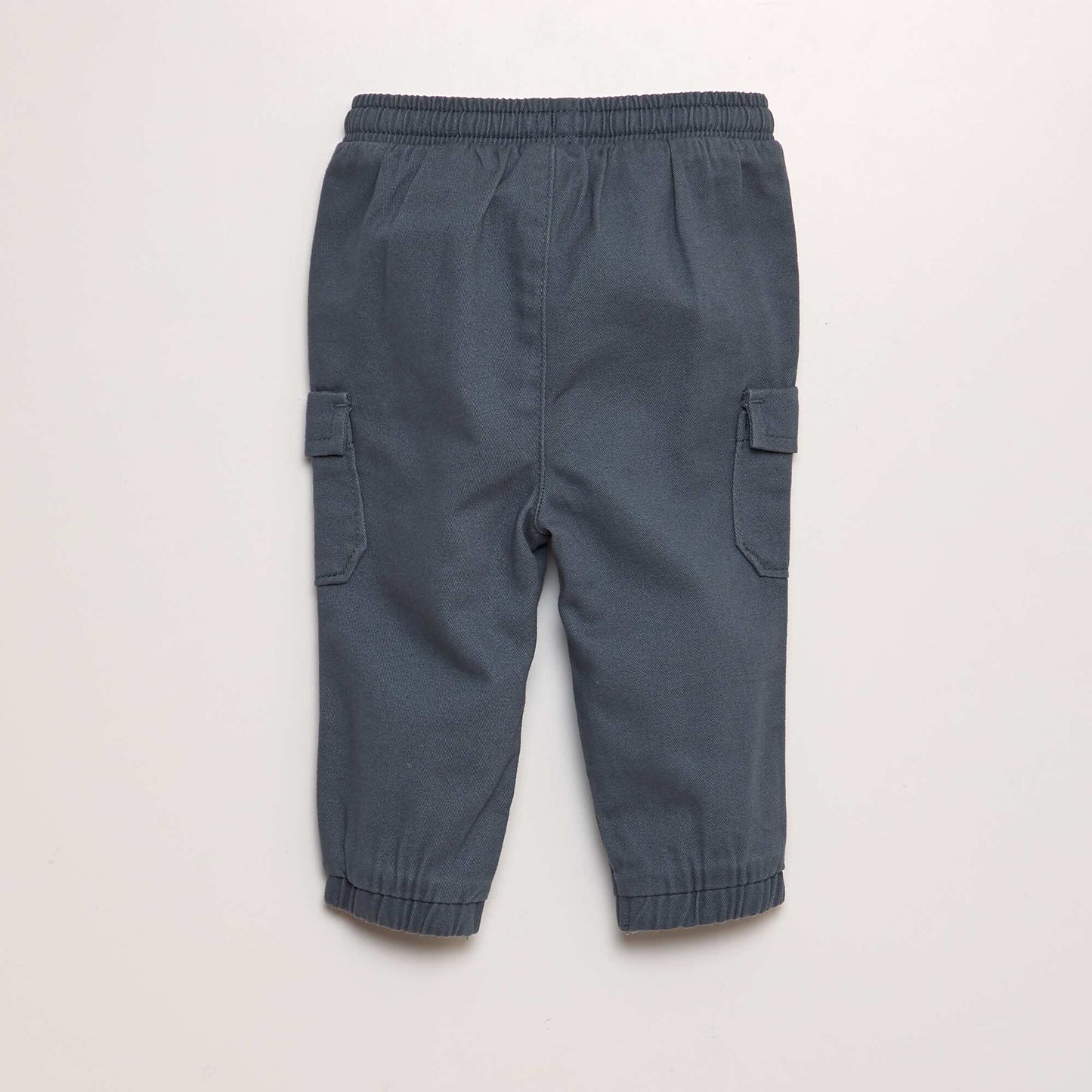 Joggers with flap pockets blue