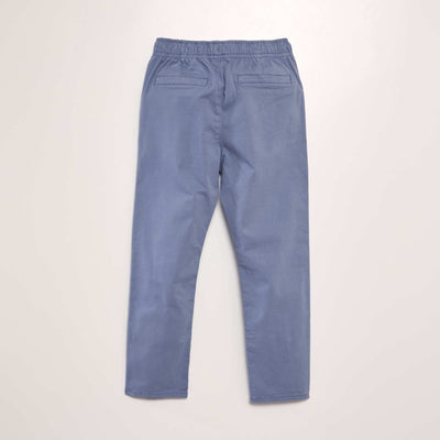 Jogger-style trousers BLUE
