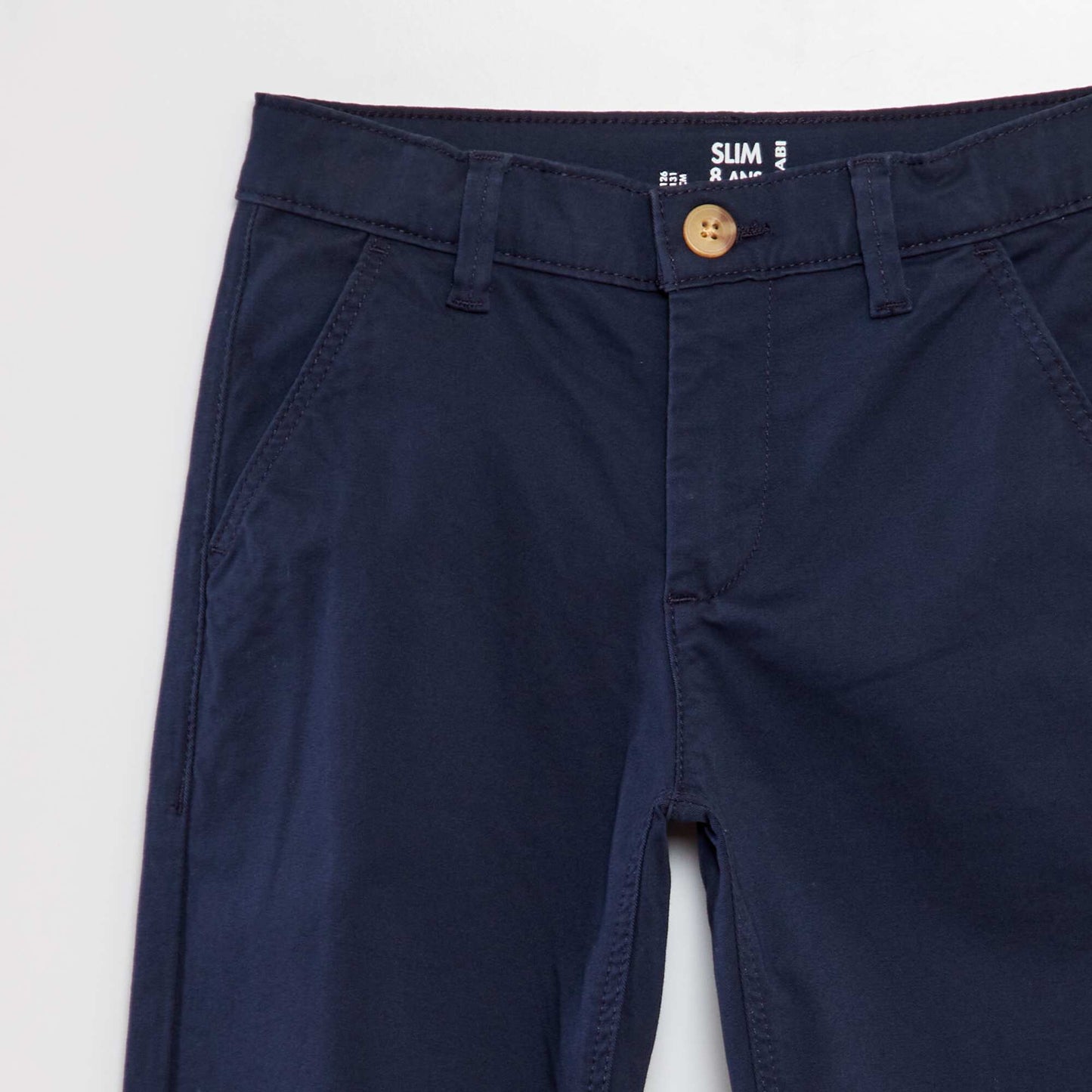 Slim-fit chinos blue