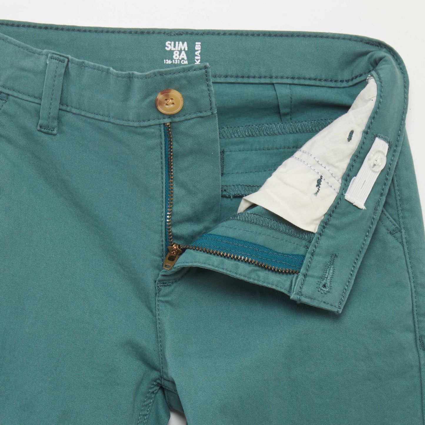 Slim-fit chinos GREEN