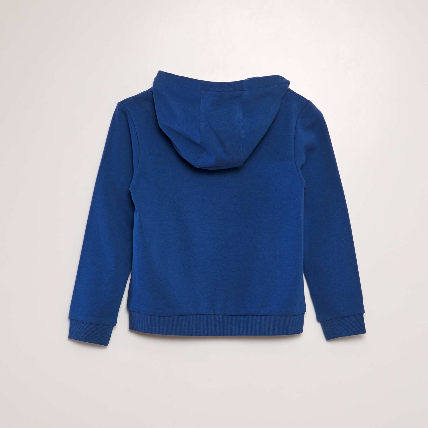 Sweatshirt fabric hoodie BLUE